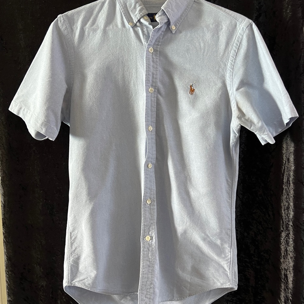 Ralph Lauren Light Blue Button Up Shirt